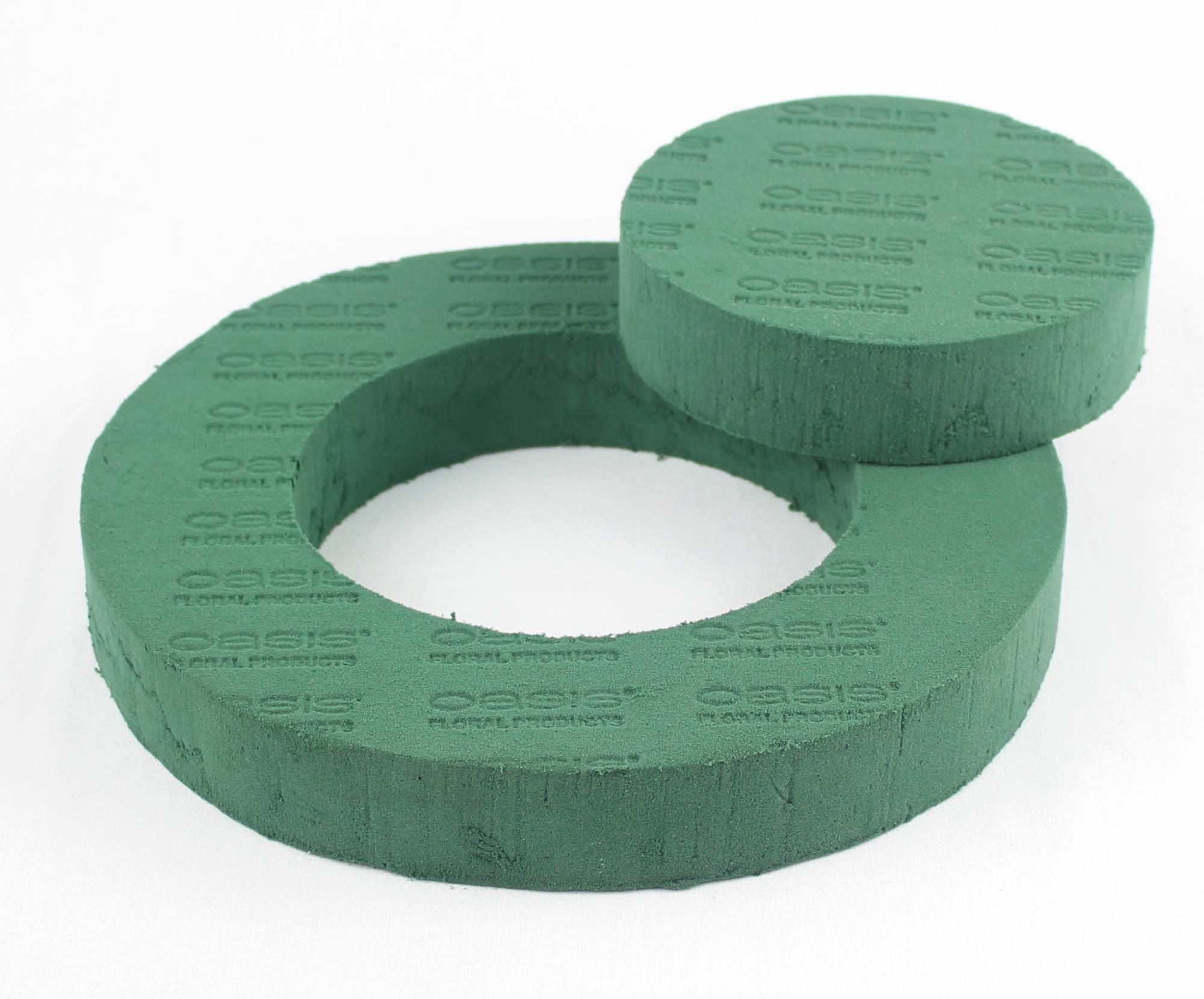 Oasis 30CM ring is a precut rings of Oasis® floral foam. OASIS