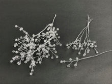 Load image into Gallery viewer, OASIS 6MM PEARL ON WIRE (CLEAR/SILVER)