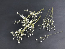 Load image into Gallery viewer, OASIS 6MM PEARL ON WIRE (IVORY/GOLD)