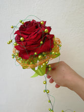 Load image into Gallery viewer, OASIS 6MM/8MM MIXED BEAD WIRE ON REEL X 8M (APPLE GREEN/GREEN)