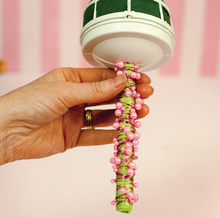 Load image into Gallery viewer, OASIS 6MM/8MM MIXED BEAD WIRE ON REEL X 8M (APPLE GREEN/GREEN)