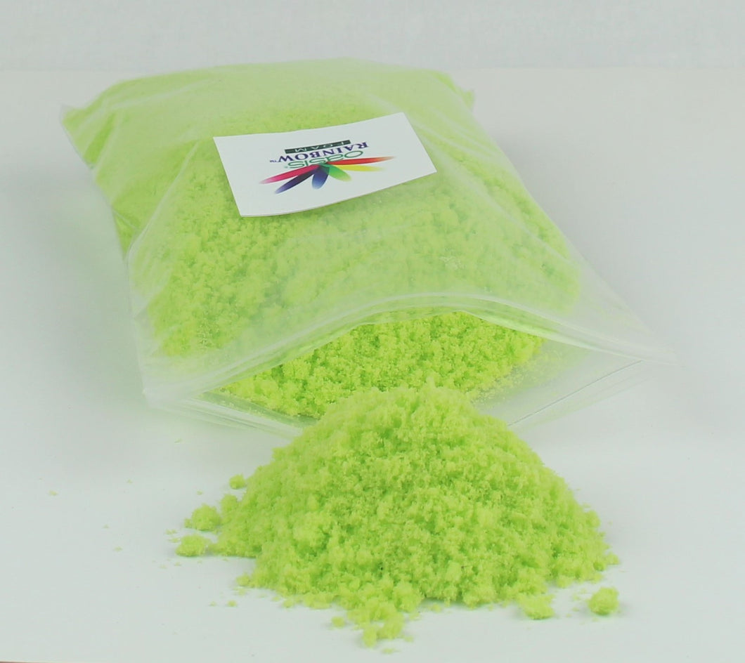 Lime Green Rainbow Powder