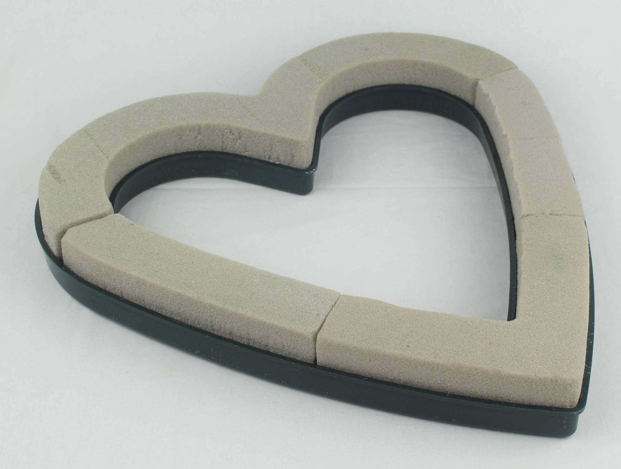 Oasis Jumbo Open Heart dry foam is a pre cut heart shaped floral foam. OASIS® Floral Products