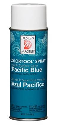 Design Master Colortool Spray-Pacific Blue