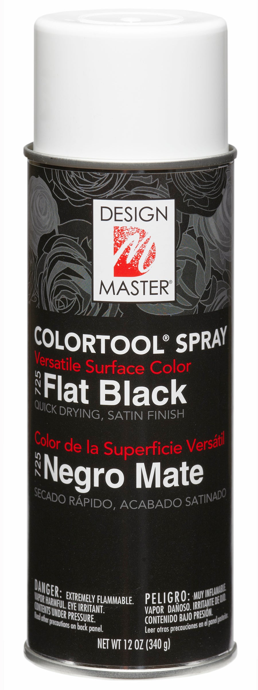 Design Master Colortool Spray-Flat Black