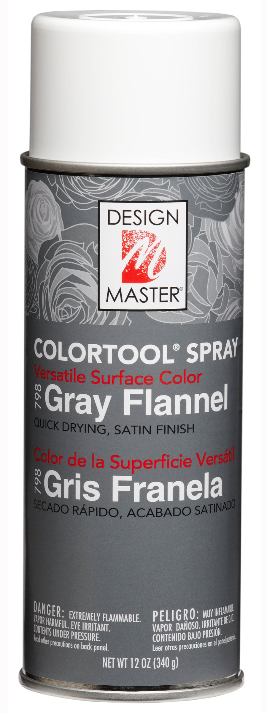 Design Master Colortool Spray-Gray Flannel