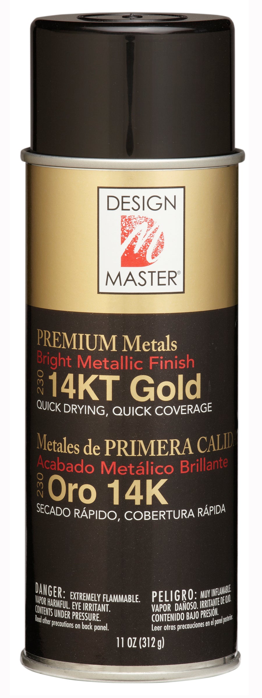 Design Master Premium Metallic Spray-14KT Gold