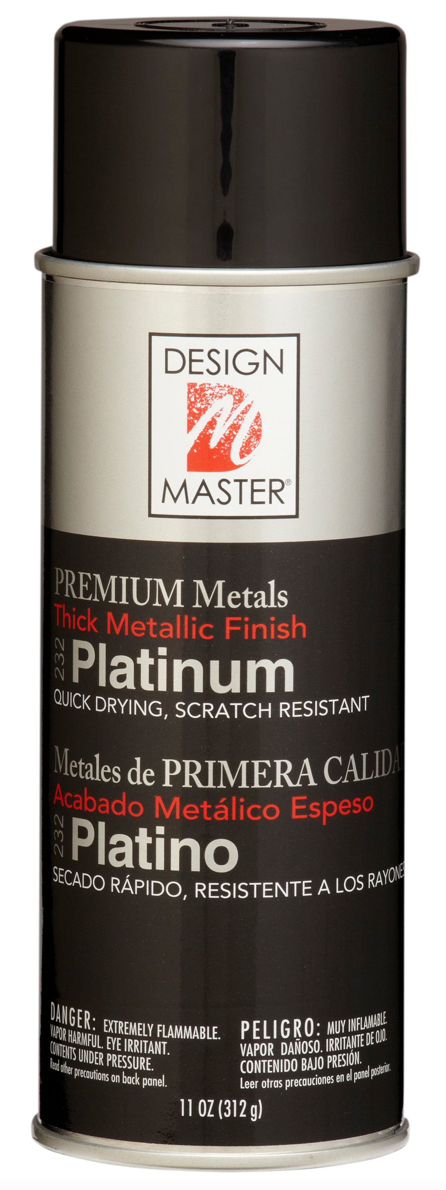Design Master Premium Metallic Spray-Platinum