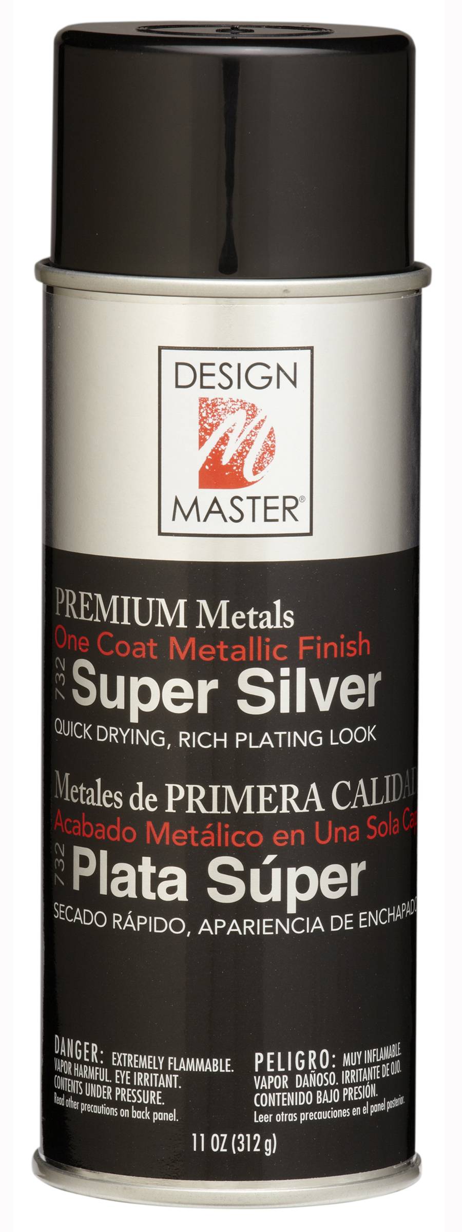 Design Master Premium Metallic Spray-Super Silver