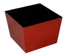 Load image into Gallery viewer, PLASTIC CONTAINER, DS 010 SERIES, W120 X D120 X H85 MM (SOLID RED)
