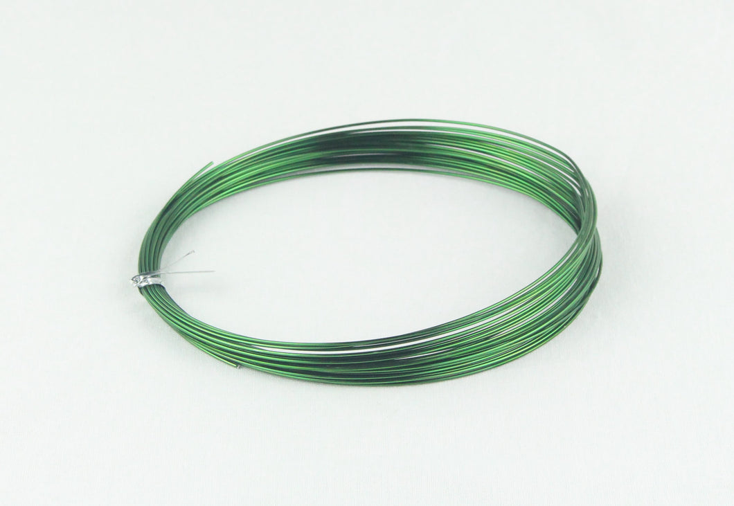 OASIS Round Aluminum Wire 2mm x 10m,Dark Green