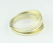 Load image into Gallery viewer, OASIS FLAT ALUMINIUM WIRE 5MM X1MM X 10M, PEARL
