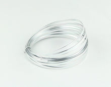 Load image into Gallery viewer, OASIS FLAT ALUMINIUM WIRE 5MM X1MM X 10M, SILVER
