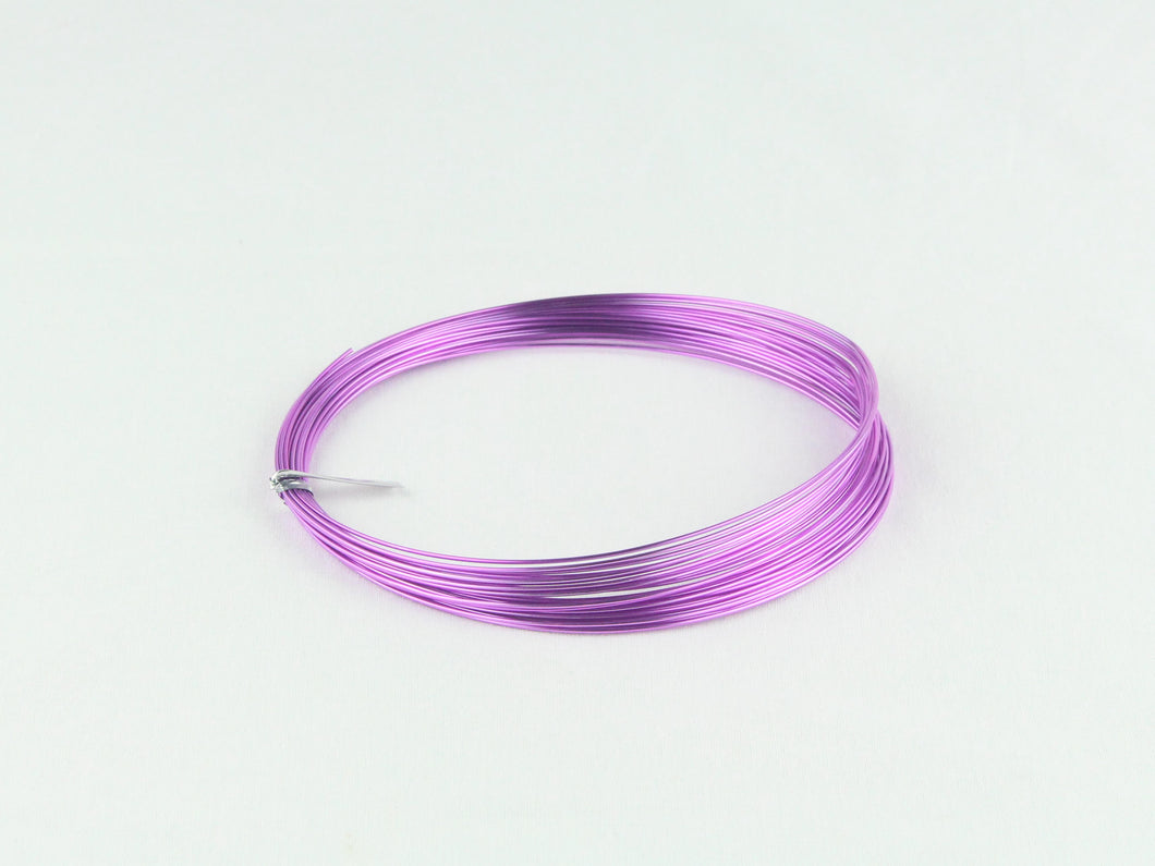 OASIS Round Aluminum Wire 2mm x 10m,Lavender