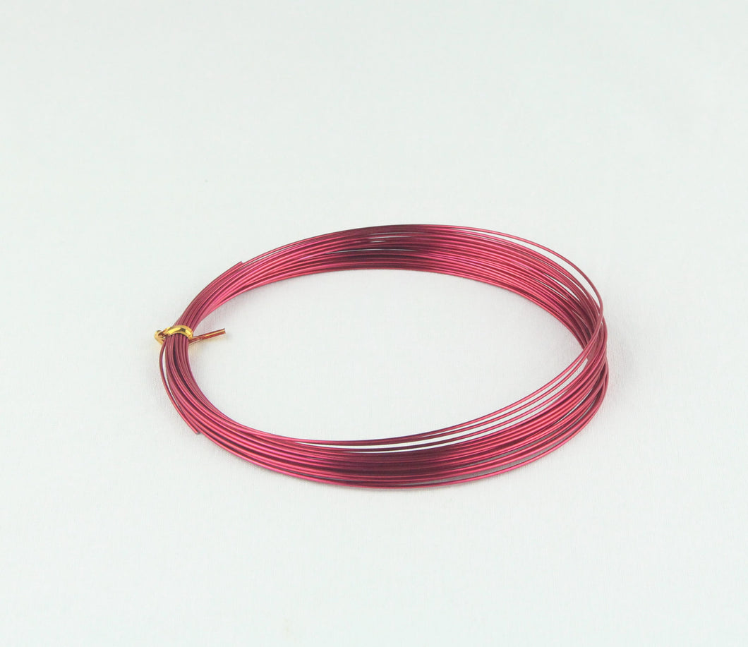 OASIS Round Aluminium Wire 2mm x 10m,Red